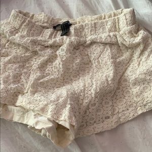 Lace shorts